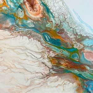 Original acrylic on canvas 12 x 12 inches